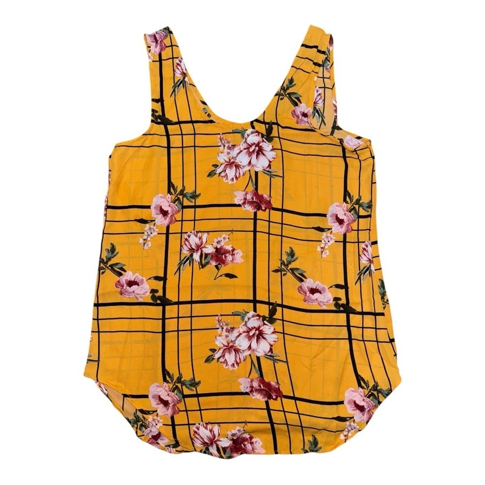 Daytrip Yellow Floral Top